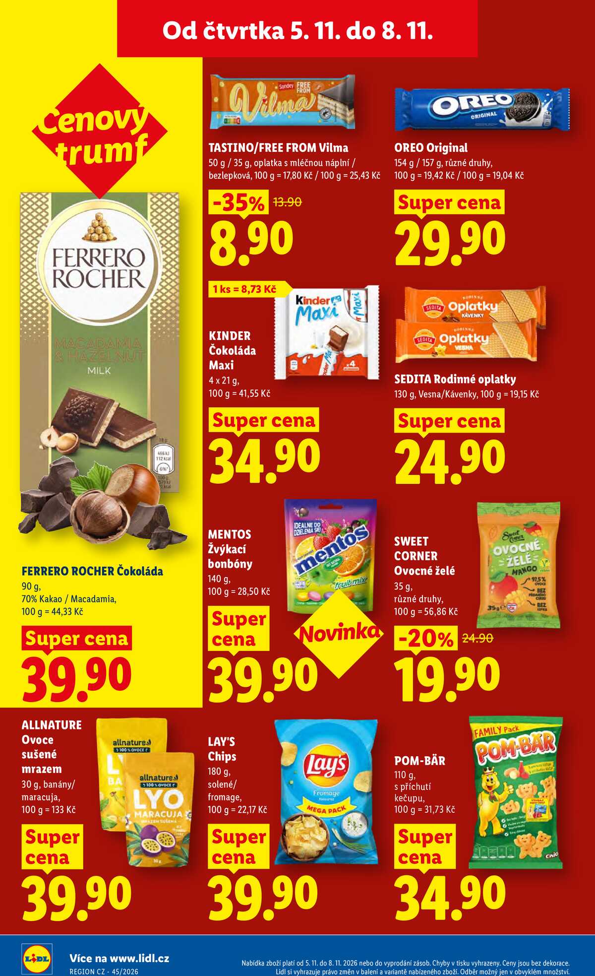 Lidl Čtvrtek od 5.11. do 8.11.2026 strana 28