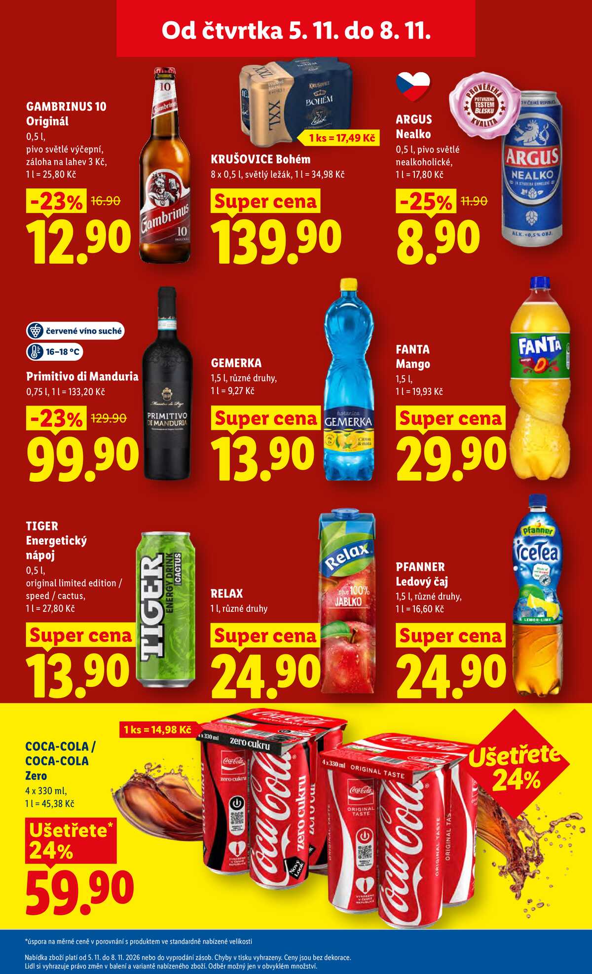 Lidl Čtvrtek od 5.11. do 8.11.2026 strana 29