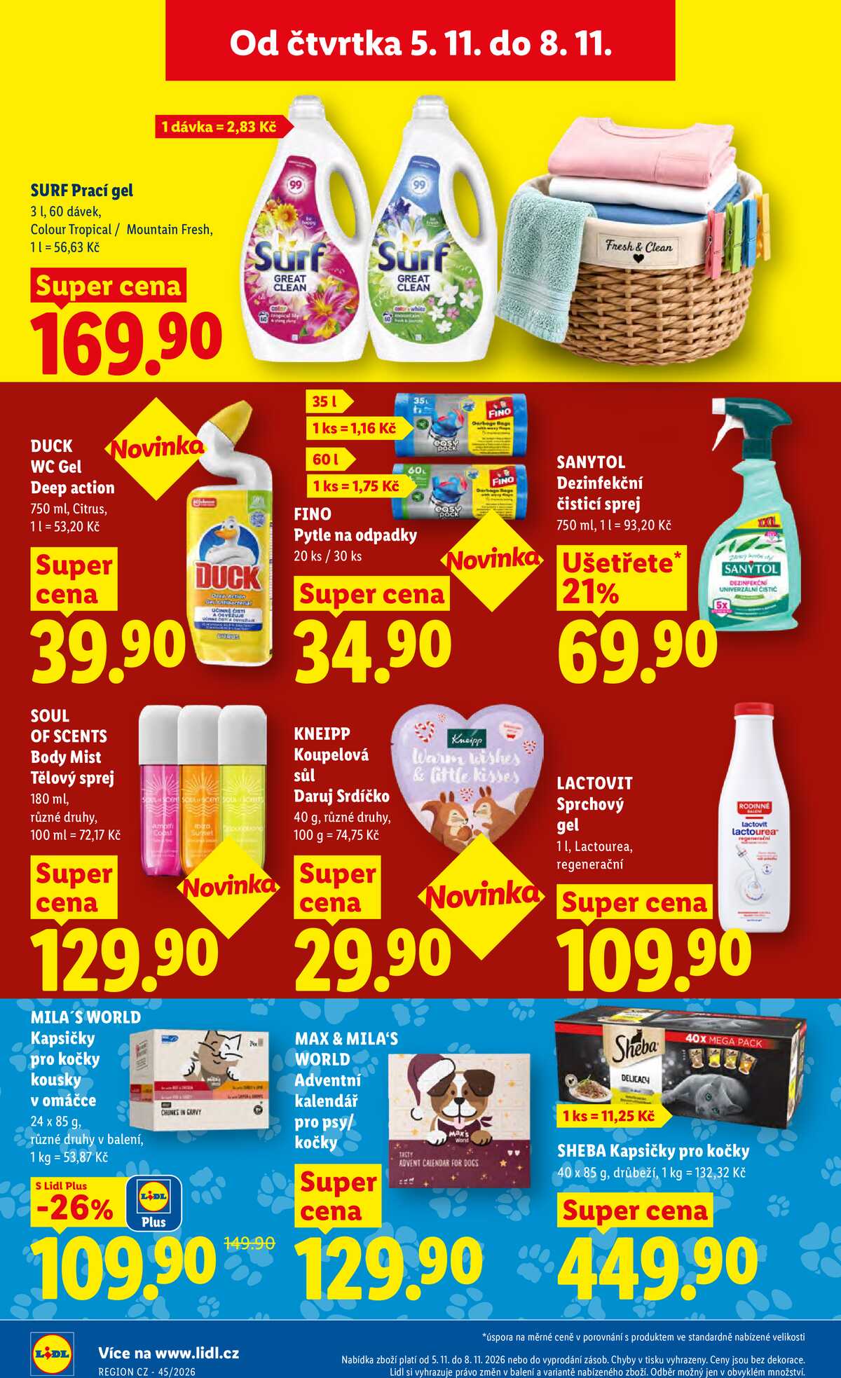 Lidl Čtvrtek od 5.11. do 8.11.2026 strana 30