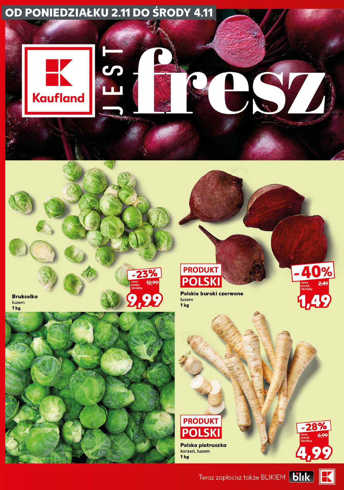 Leták Kaufland Polsko 2.11.-4.11.2026 - Silný start strana 2