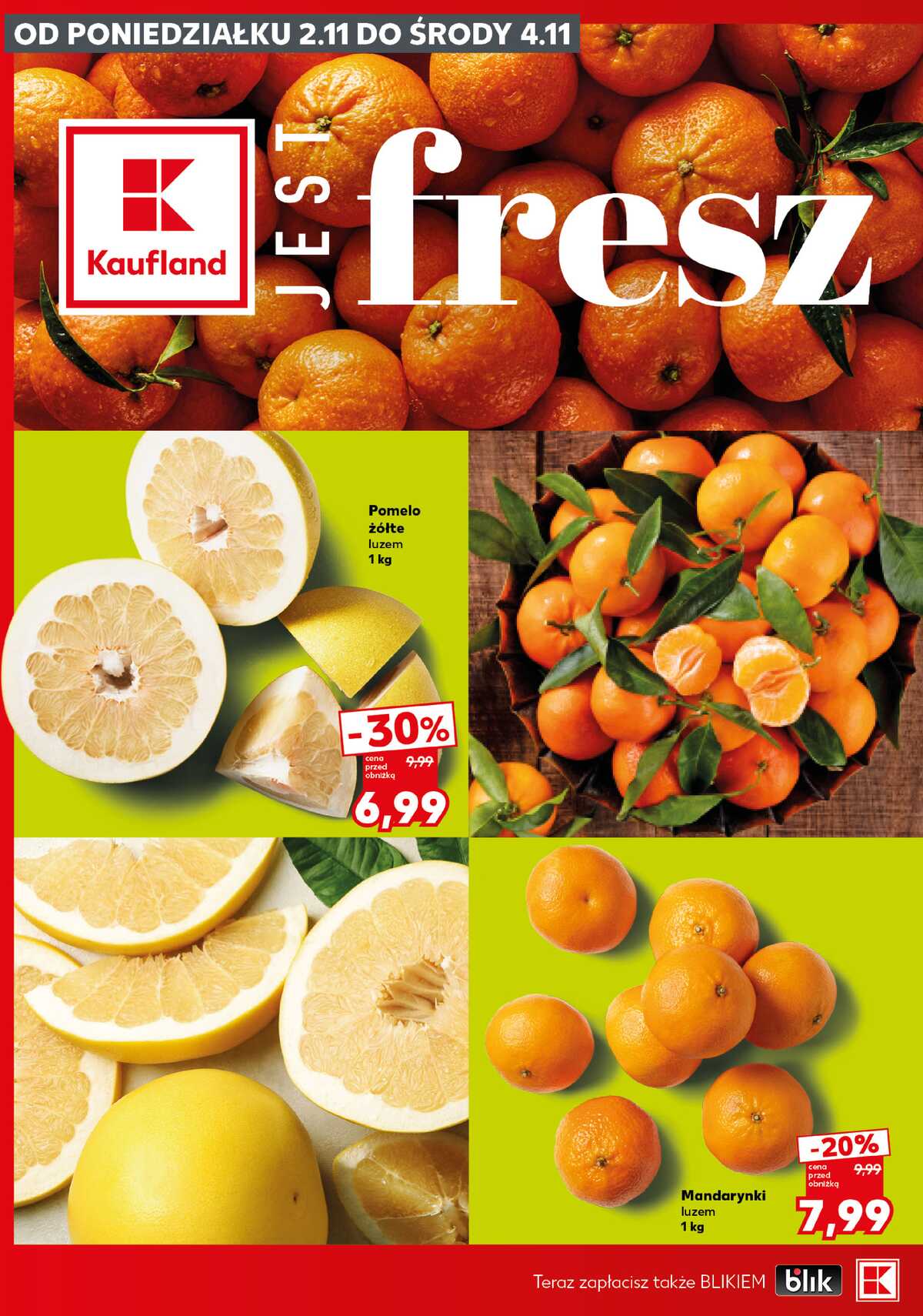 Leták Kaufland Polsko 2.11.-4.11.2026 - Silný start strana 4