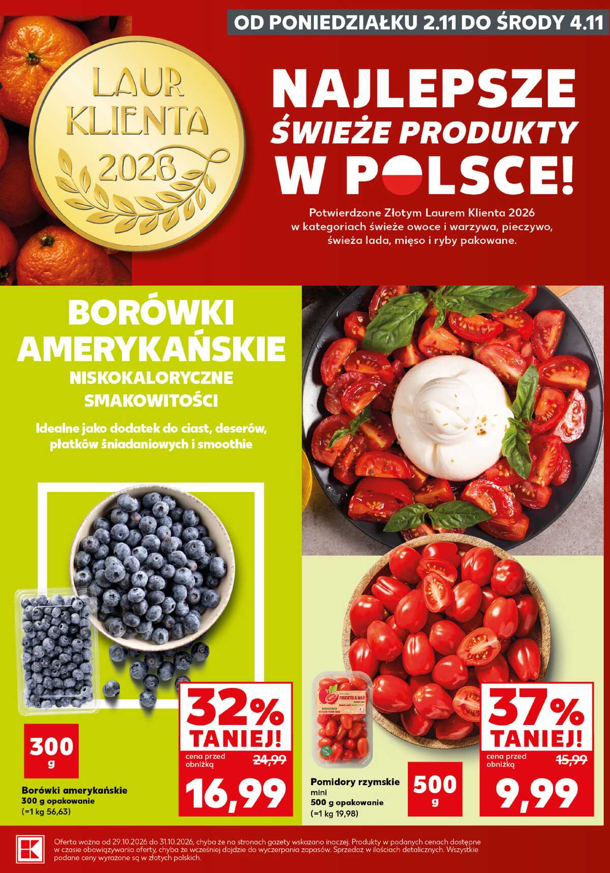 Leták Kaufland Polsko 2.11.-4.11.2026 - Silný start strana 5
