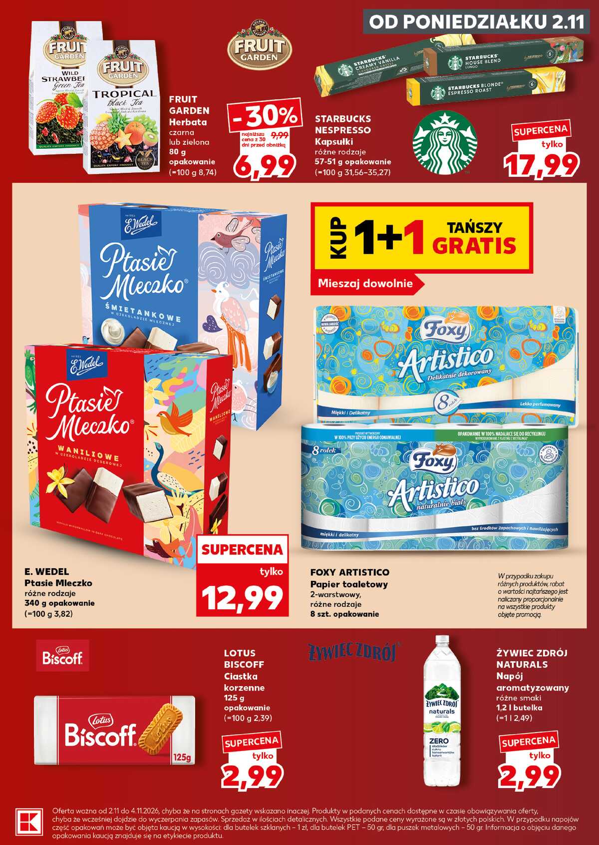 Leták Kaufland Polsko 2.11.-4.11.2026 - Silný start strana 7