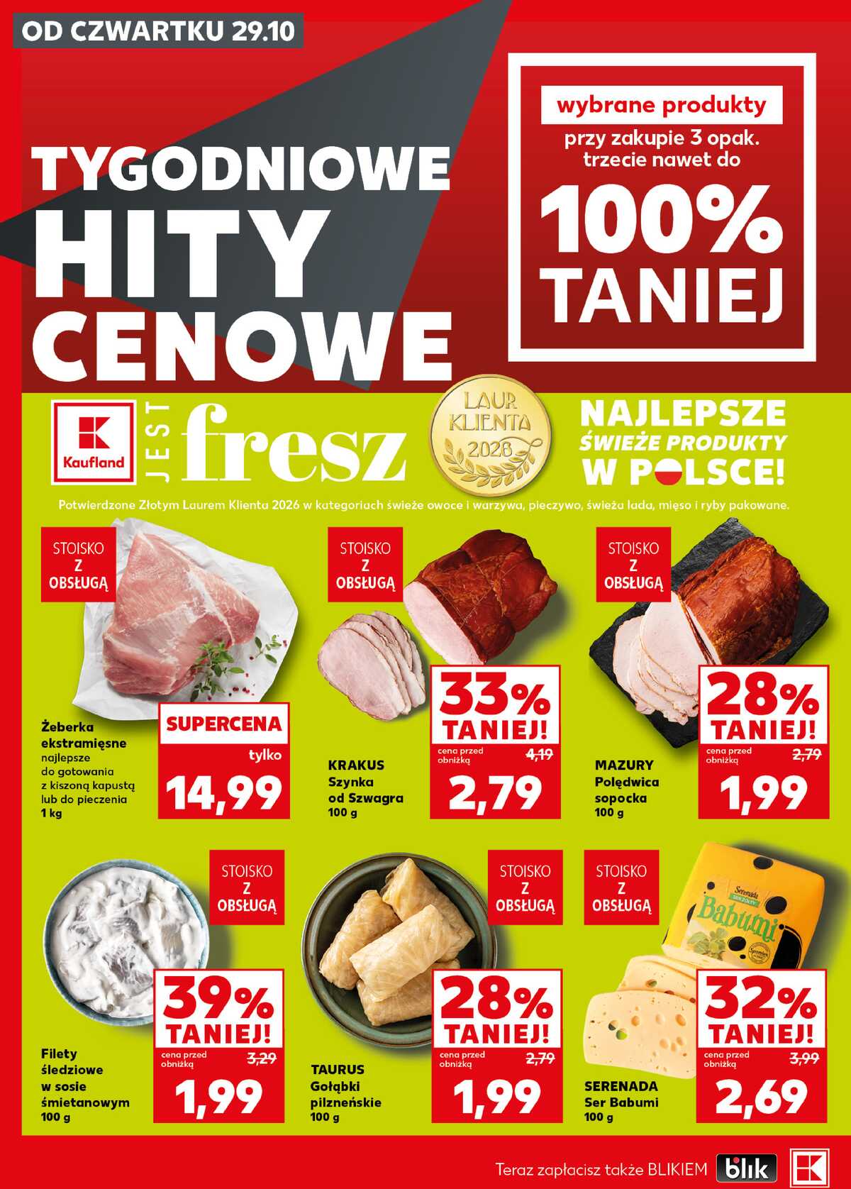 Leták Kaufland Polsko 2.11.-4.11.2026 - Silný start strana 12