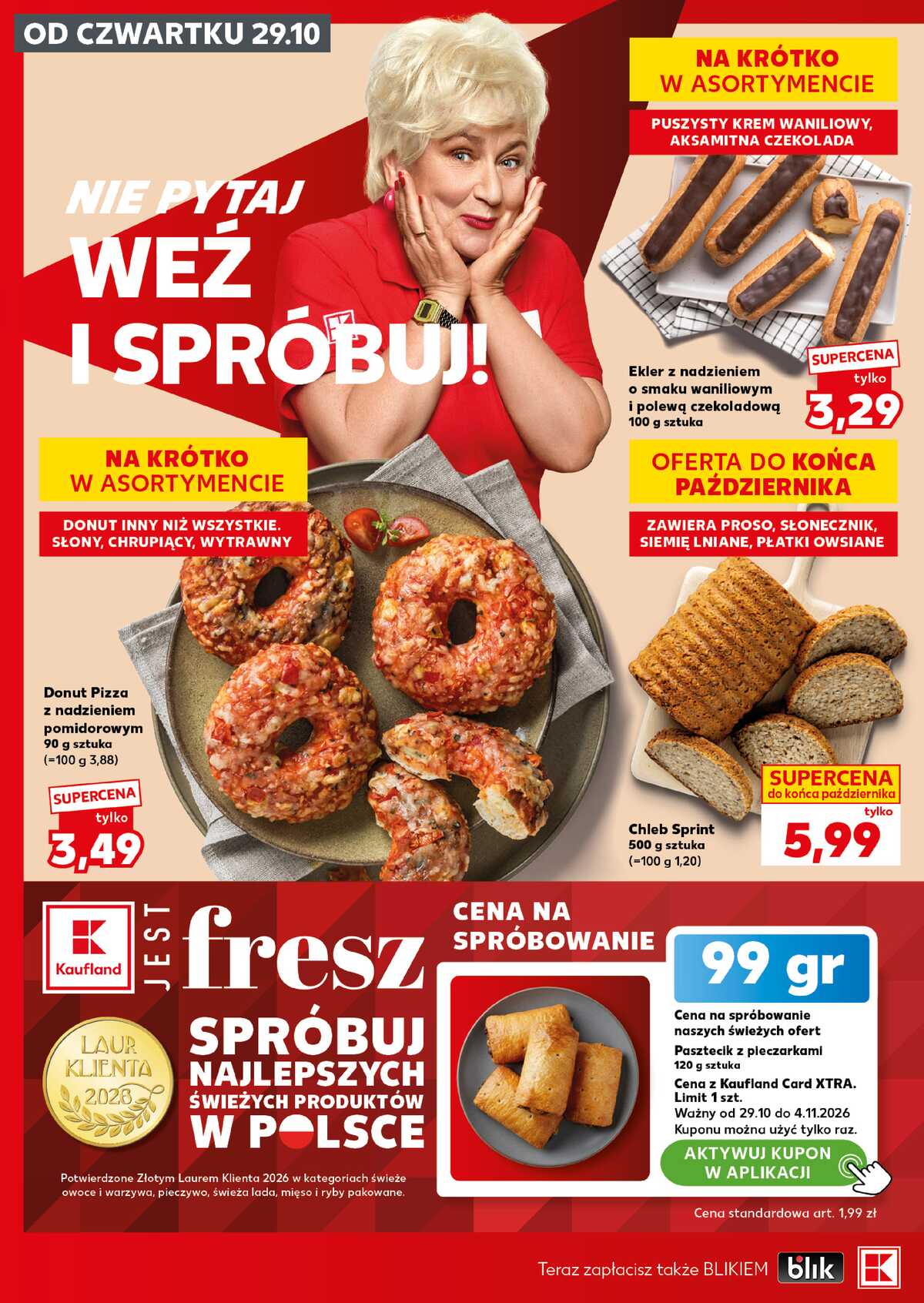Leták Kaufland Polsko 2.11.-4.11.2026 - Silný start strana 20