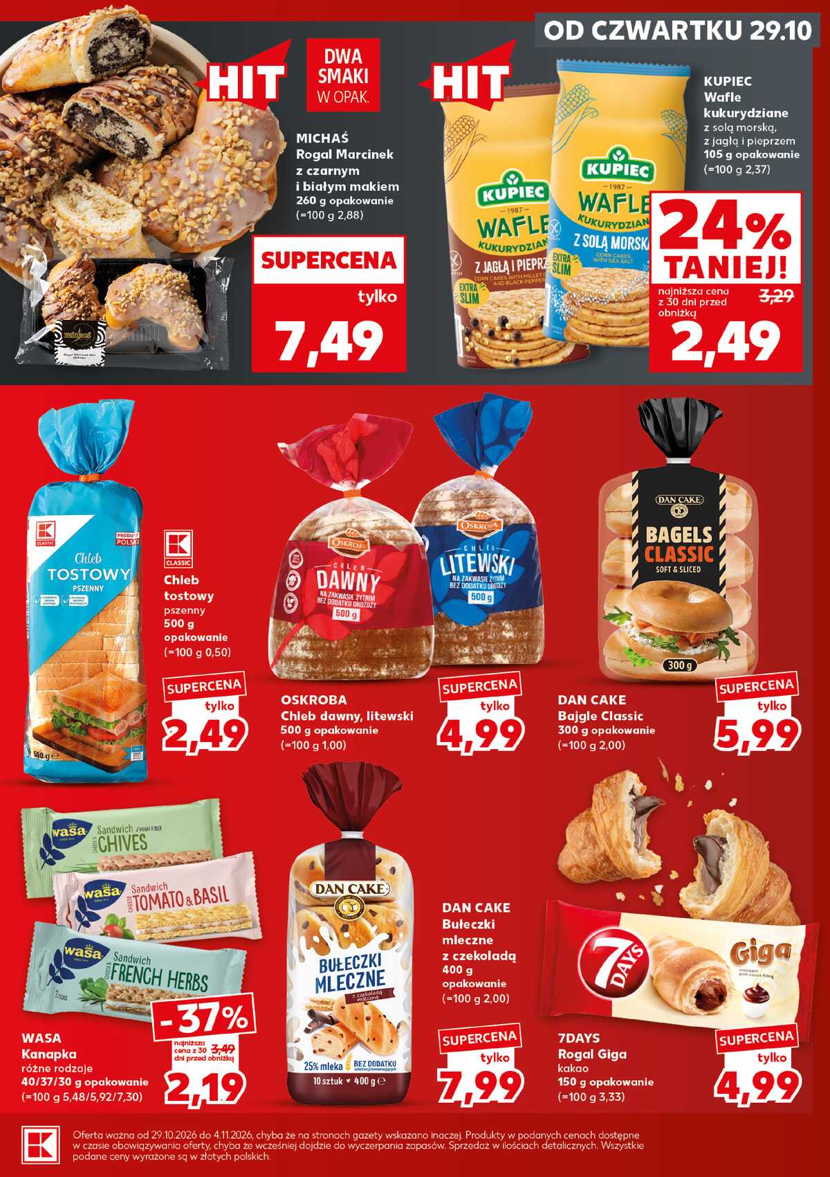Leták Kaufland Polsko 2.11.-4.11.2026 - Silný start strana 21