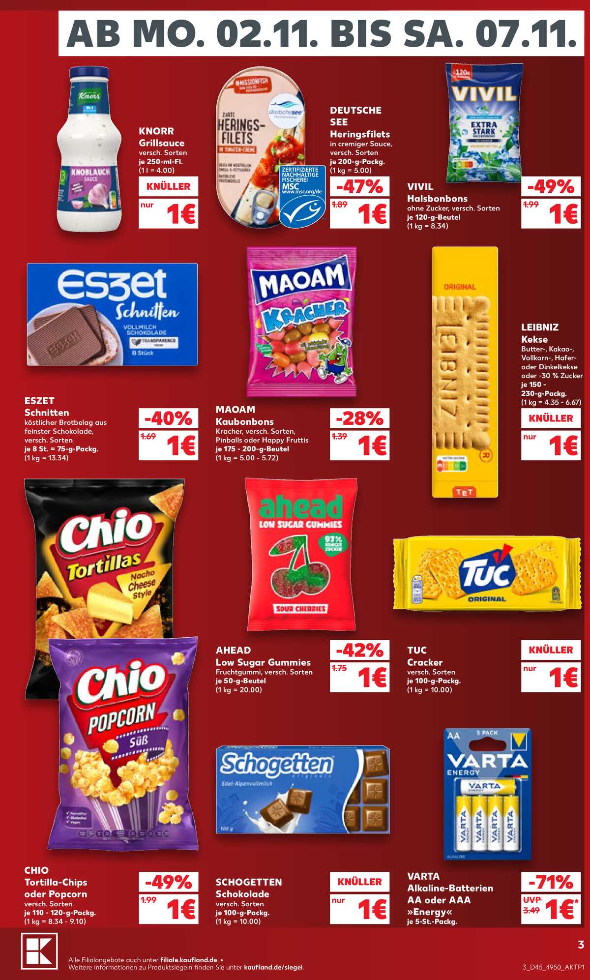 Leták Kaufland Německo 31.10.-31.10.2026 strana 3