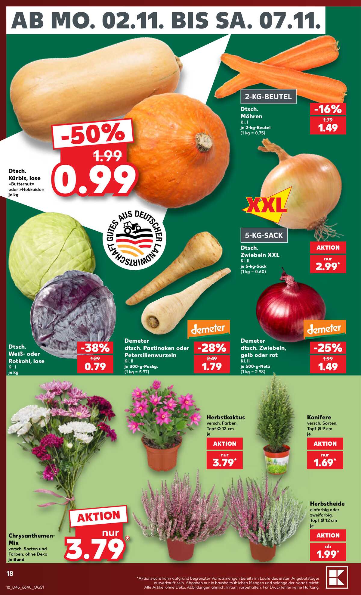 Leták Kaufland Německo 31.10.-31.10.2026 strana 18