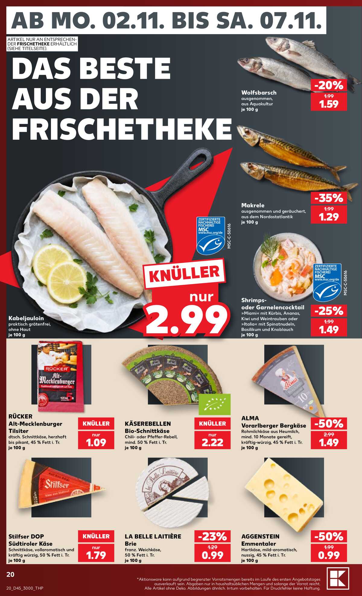 Leták Kaufland Německo 31.10.-31.10.2026 strana 20