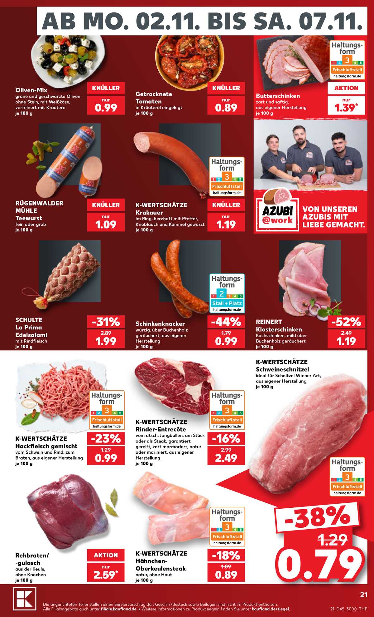 Leták Kaufland Německo 31.10.-31.10.2026 strana 21