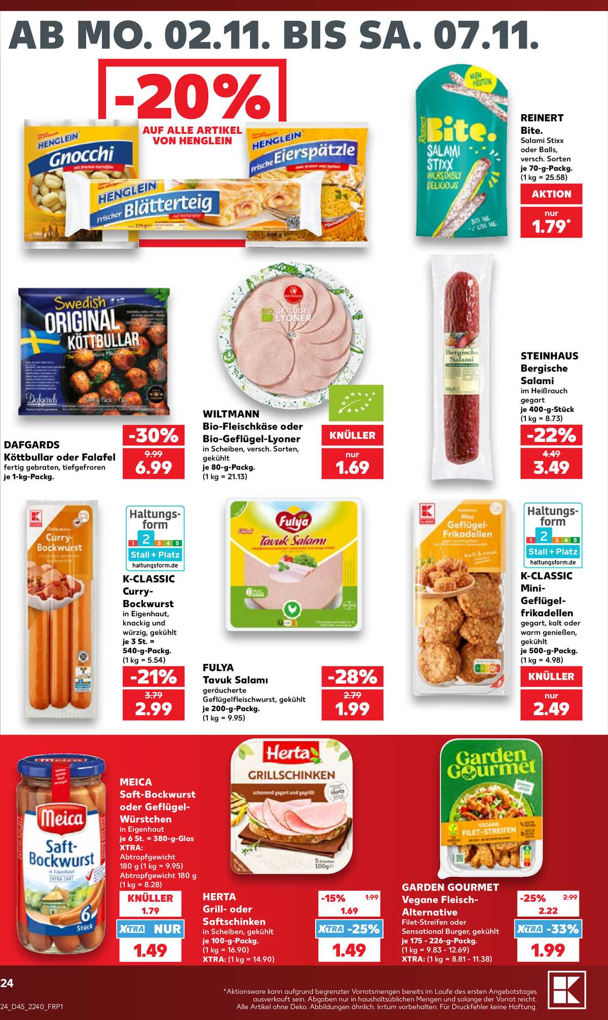 Leták Kaufland Německo 31.10.-31.10.2026 strana 24