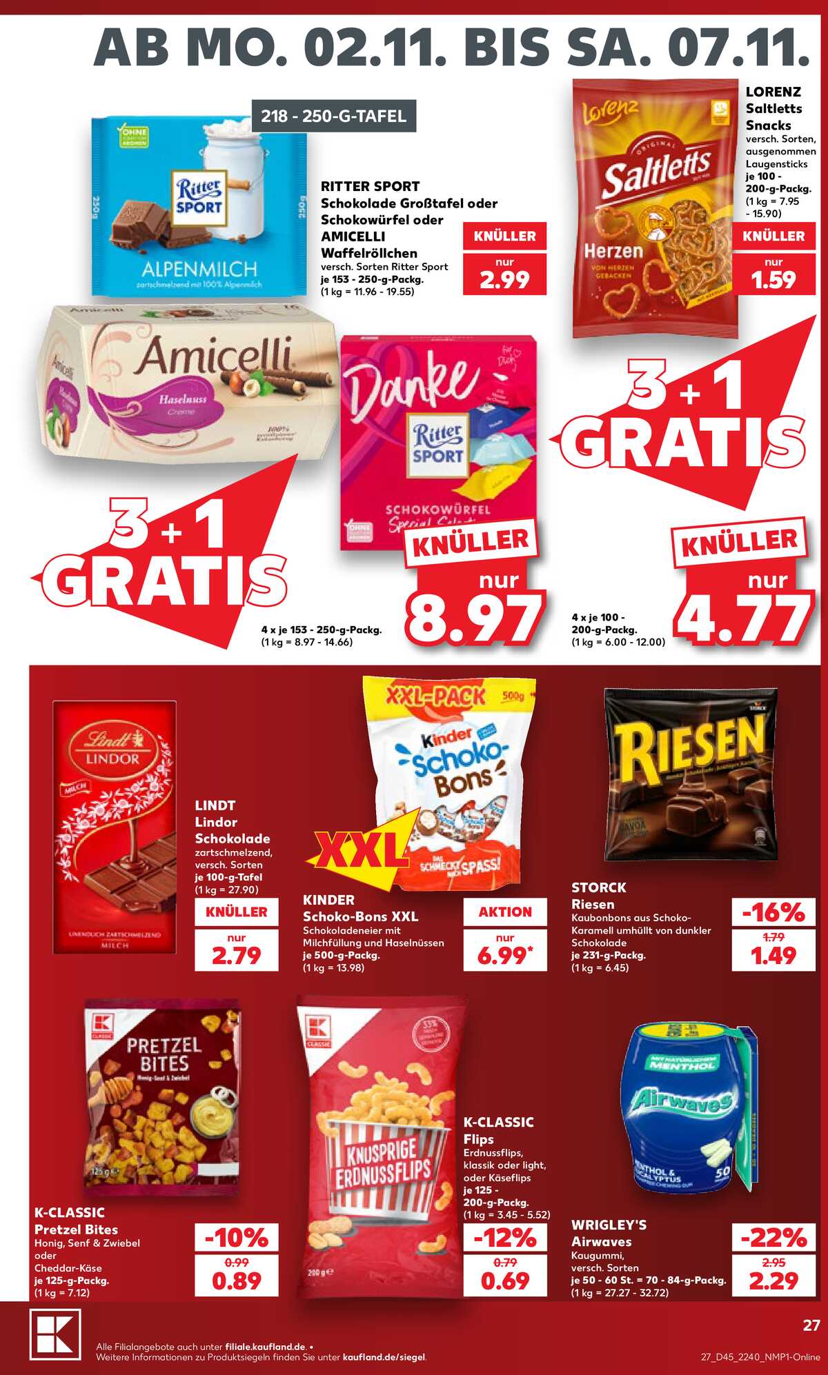Leták Kaufland Německo 31.10.-31.10.2026 strana 27