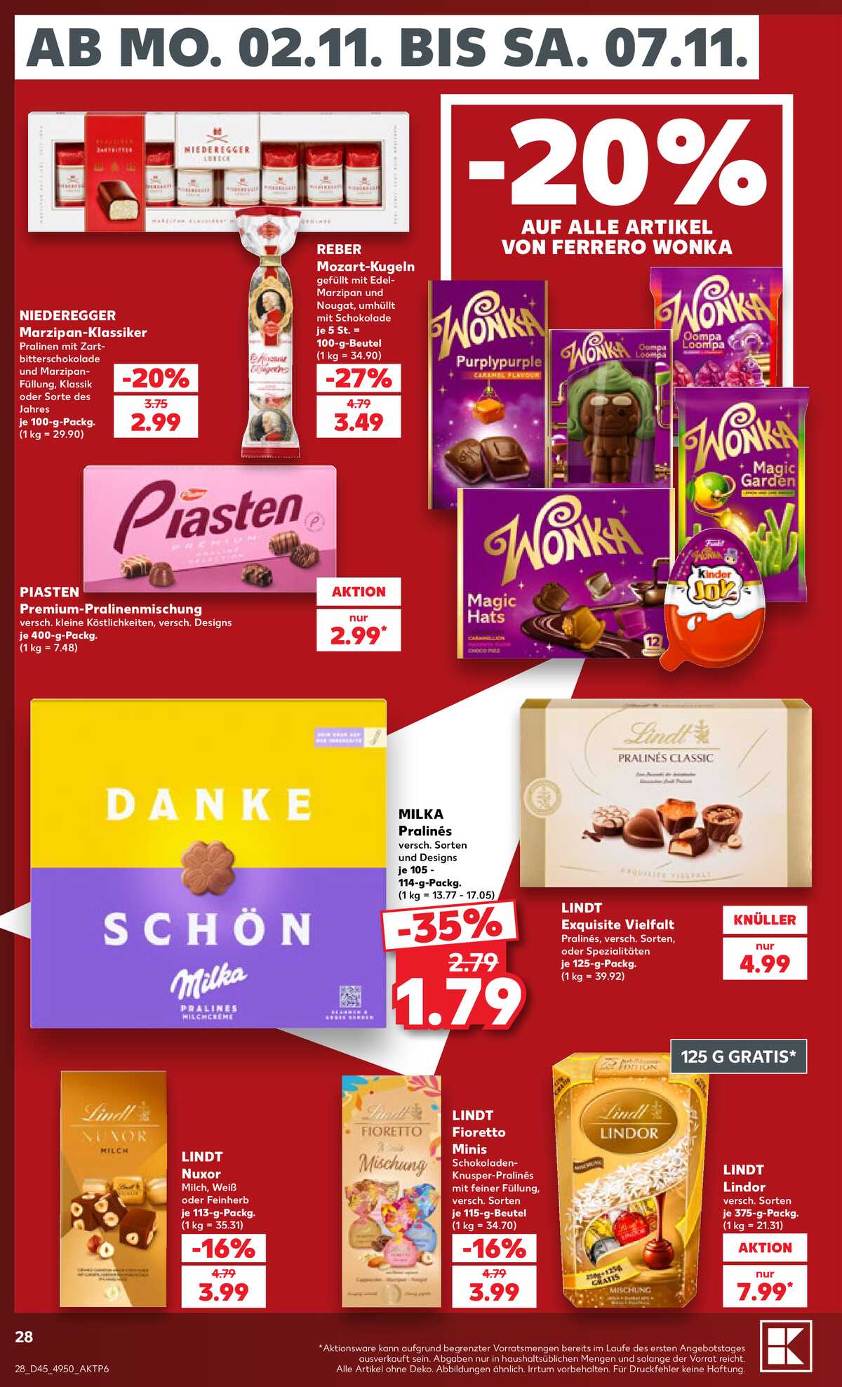 Leták Kaufland Německo 31.10.-31.10.2026 strana 28