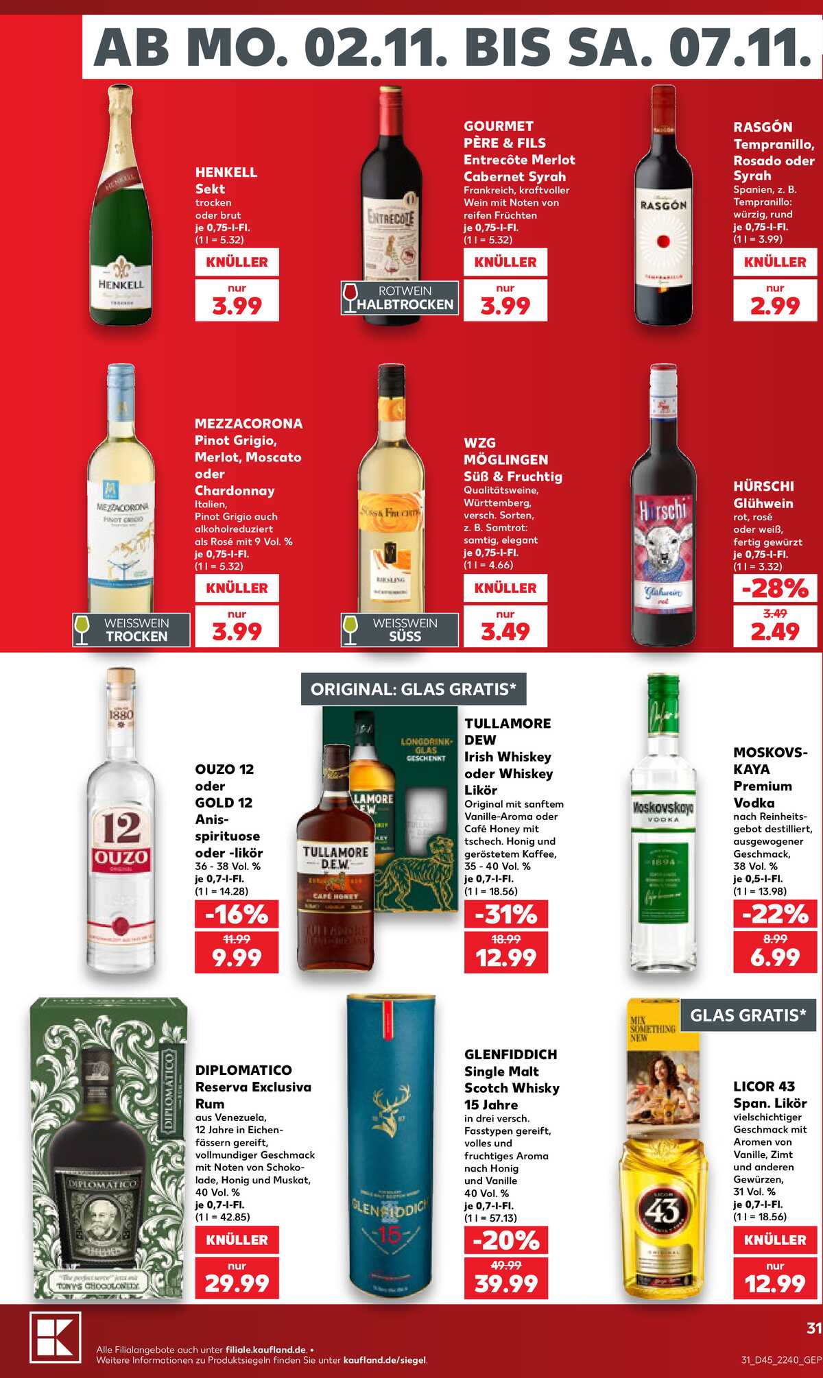 Leták Kaufland Německo 31.10.-31.10.2026 strana 31