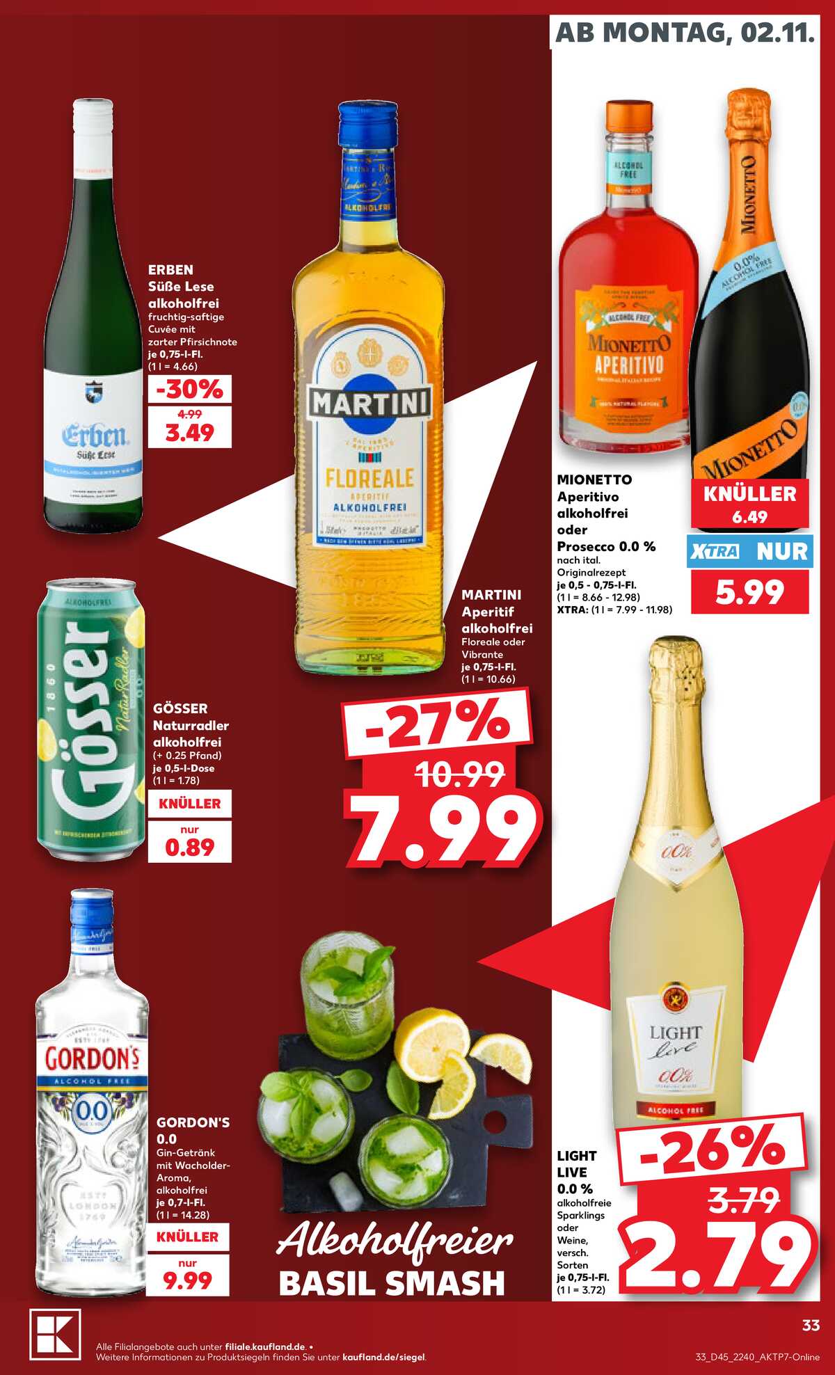 Leták Kaufland Německo 31.10.-31.10.2026 strana 33