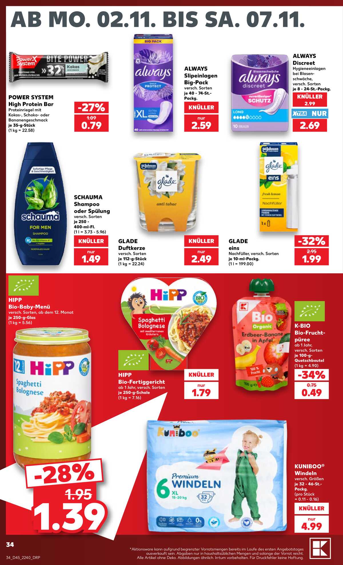Leták Kaufland Německo 31.10.-31.10.2026 strana 34