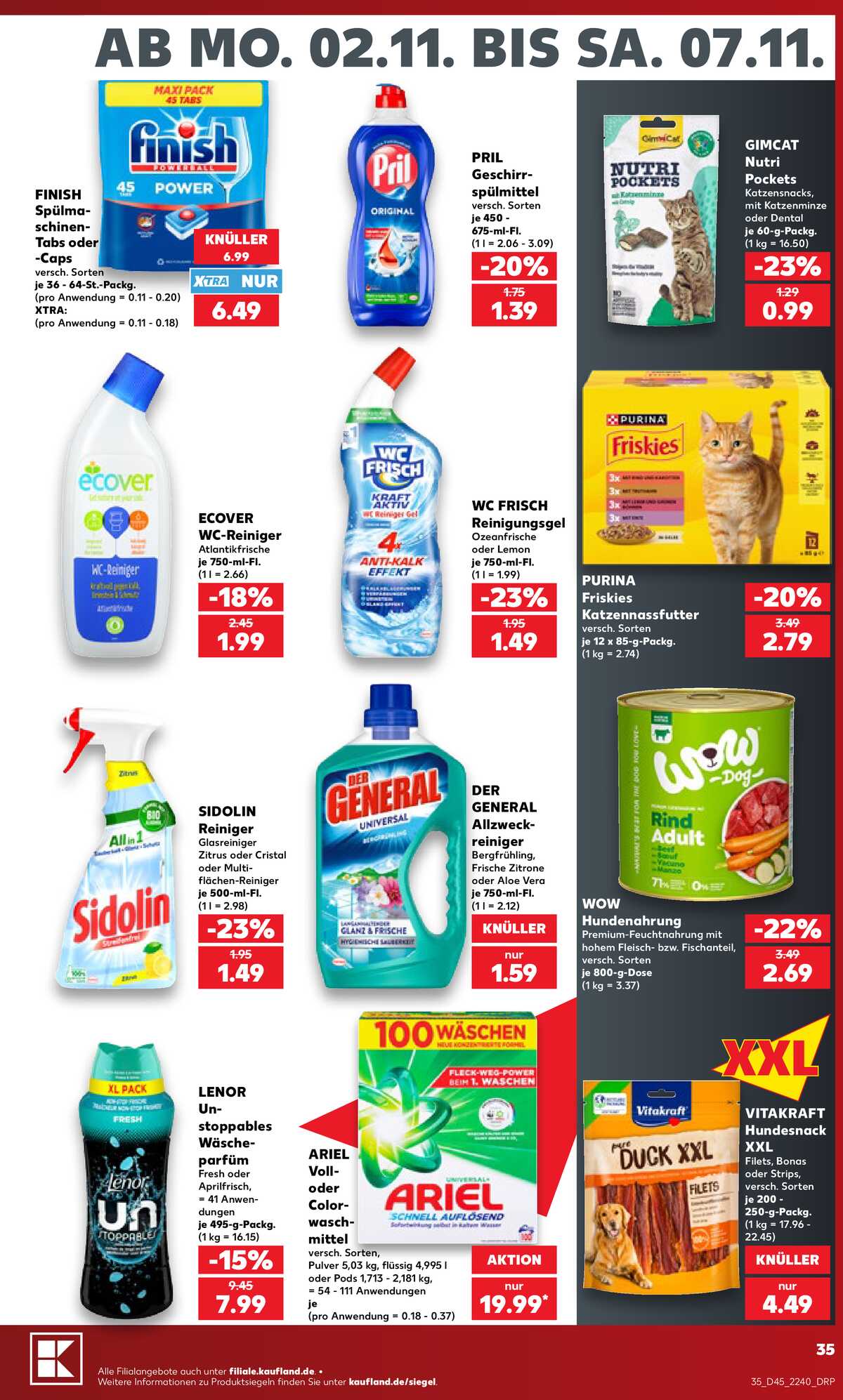 Leták Kaufland Německo 31.10.-31.10.2026 strana 35
