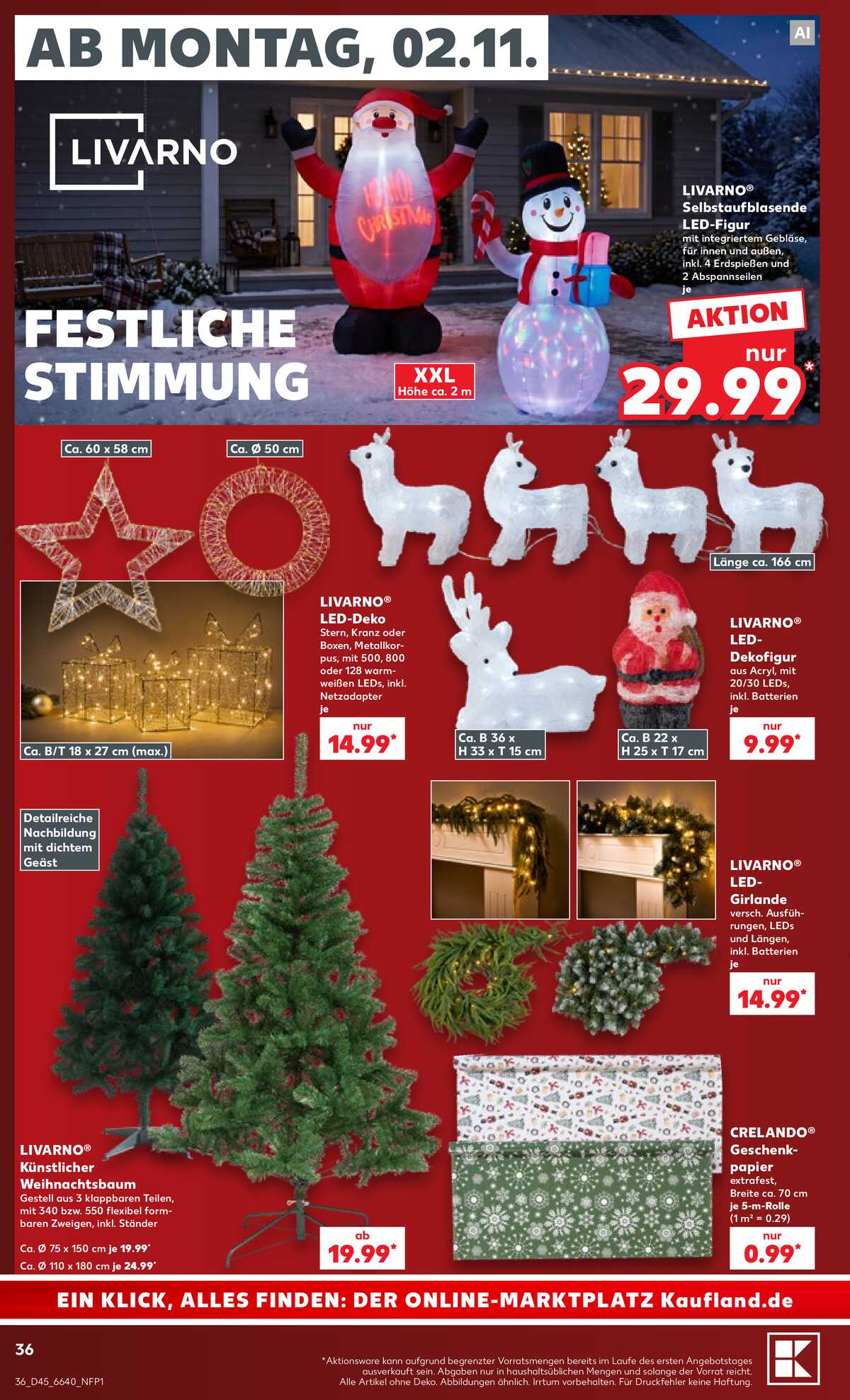 Leták Kaufland Německo 31.10.-31.10.2026 strana 36