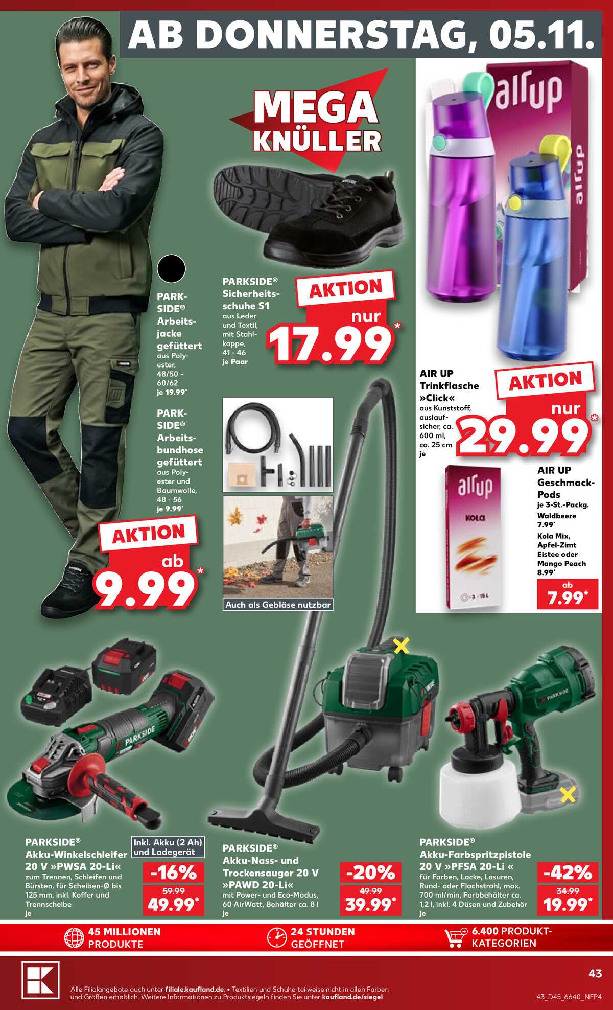 Leták Kaufland Německo 31.10.-31.10.2026 strana 43
