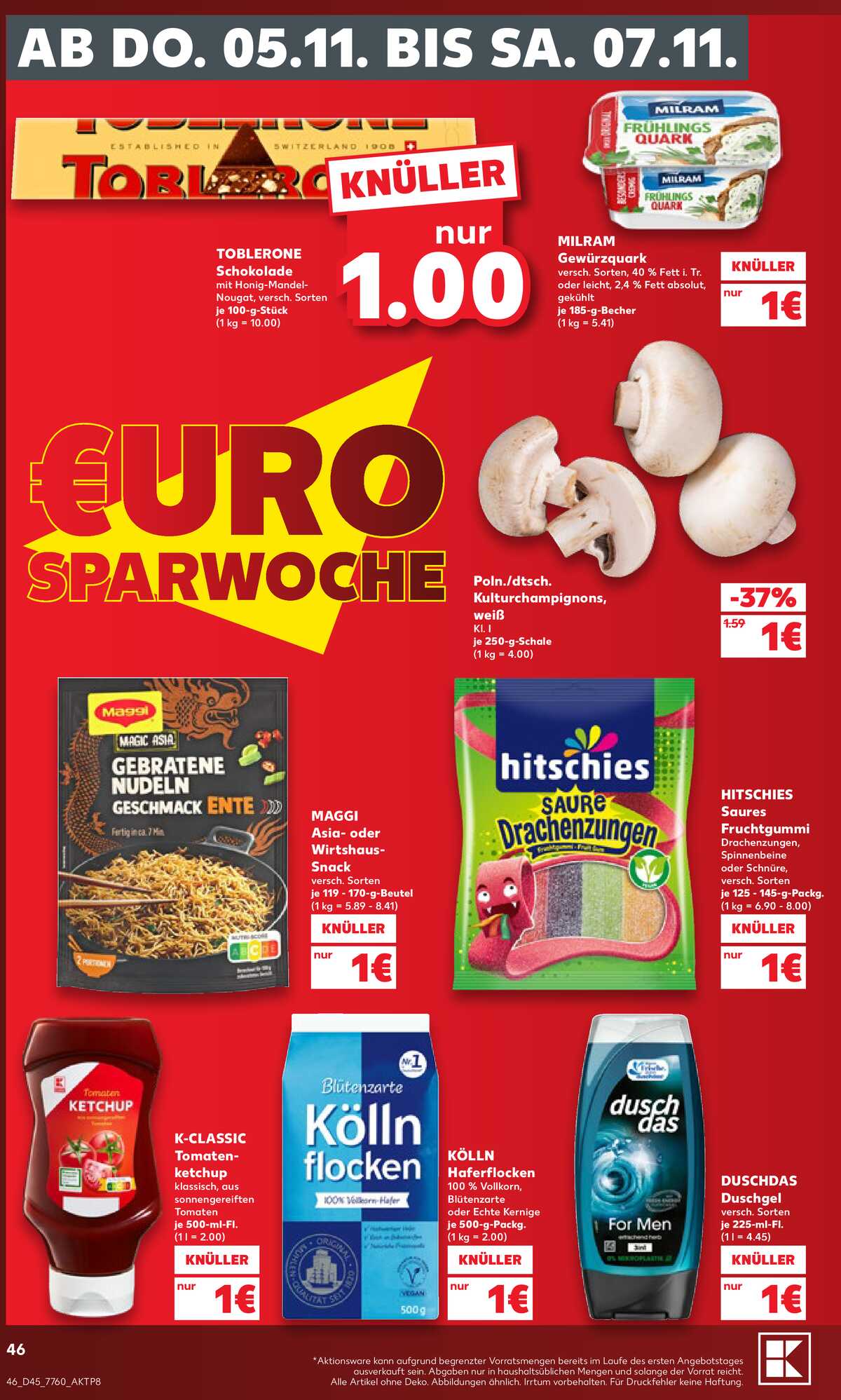 Leták Kaufland Německo 31.10.-31.10.2026 strana 46