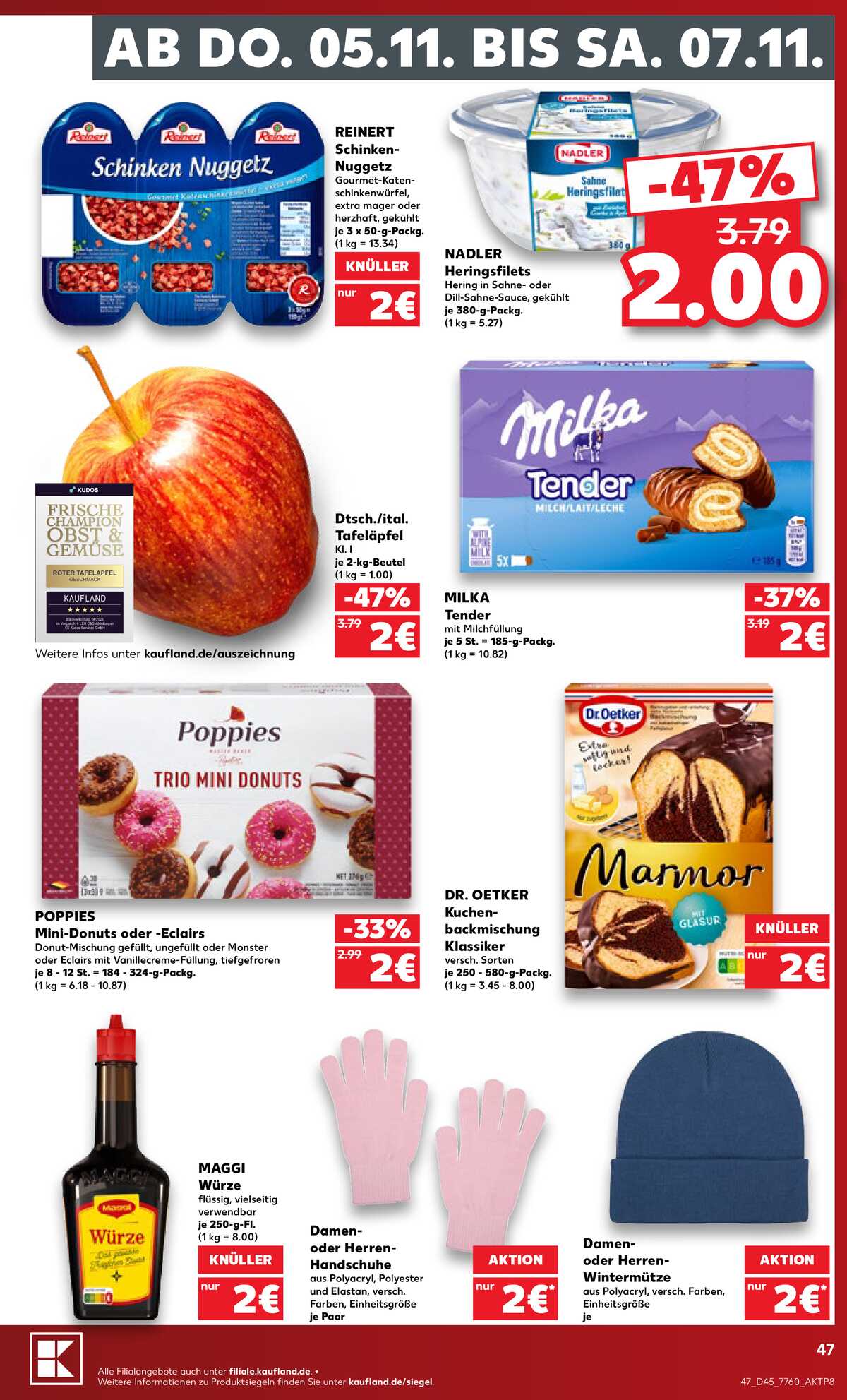 Leták Kaufland Německo 31.10.-31.10.2026 strana 47