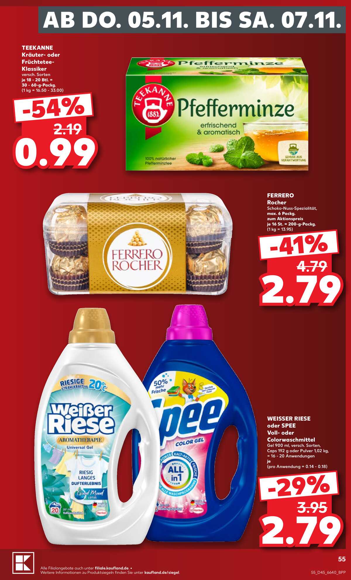 Leták Kaufland Německo 31.10.-31.10.2026 strana 55