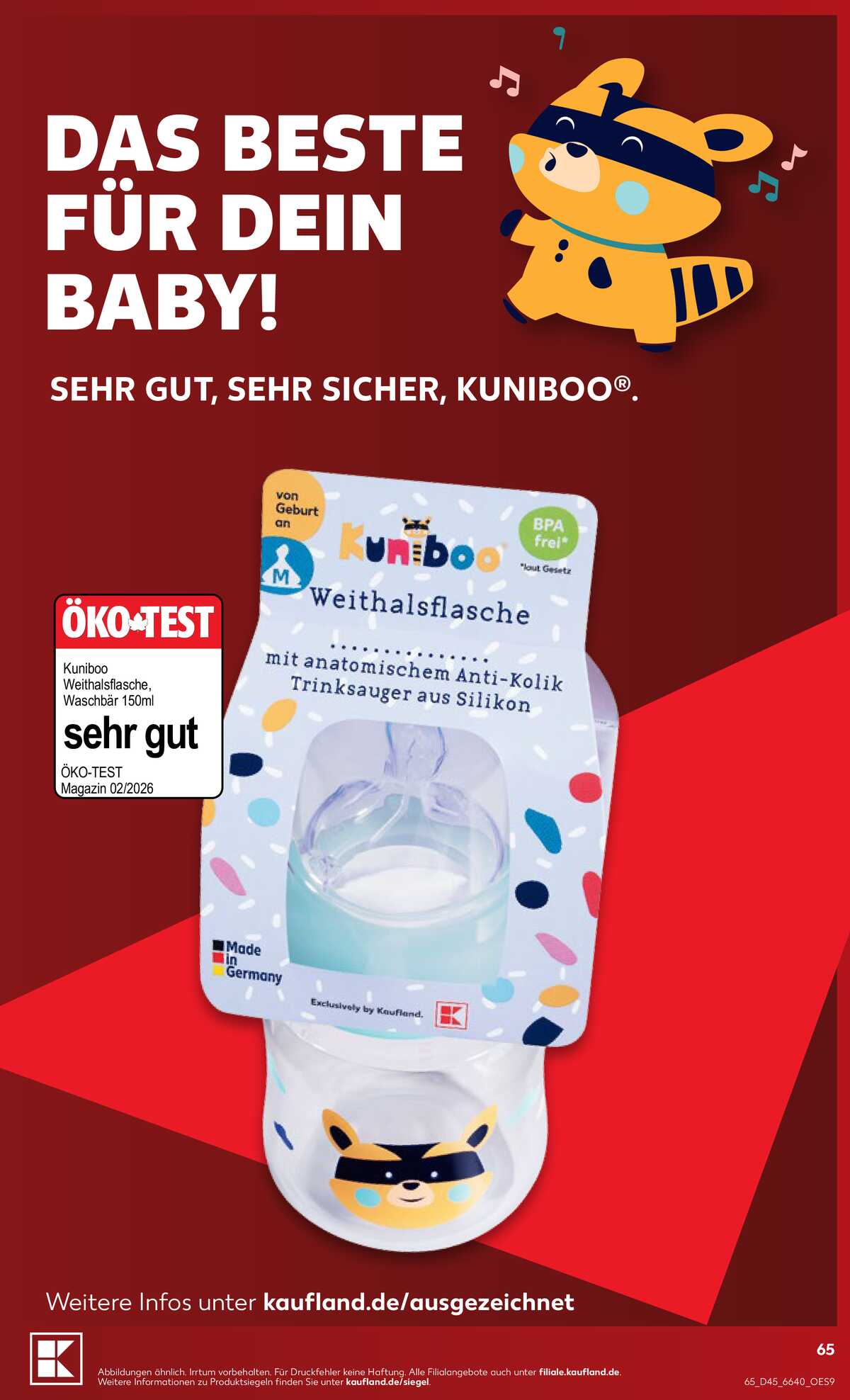 Leták Kaufland Německo 31.10.-31.10.2026 strana 65