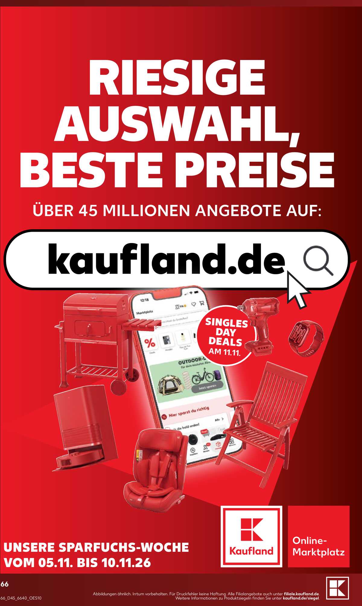 Leták Kaufland Německo 31.10.-31.10.2026 strana 66
