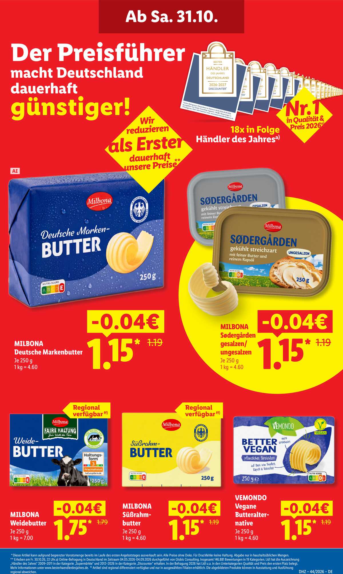 Leták Lidl Německo 26.10.-31.10.2026 strana 5