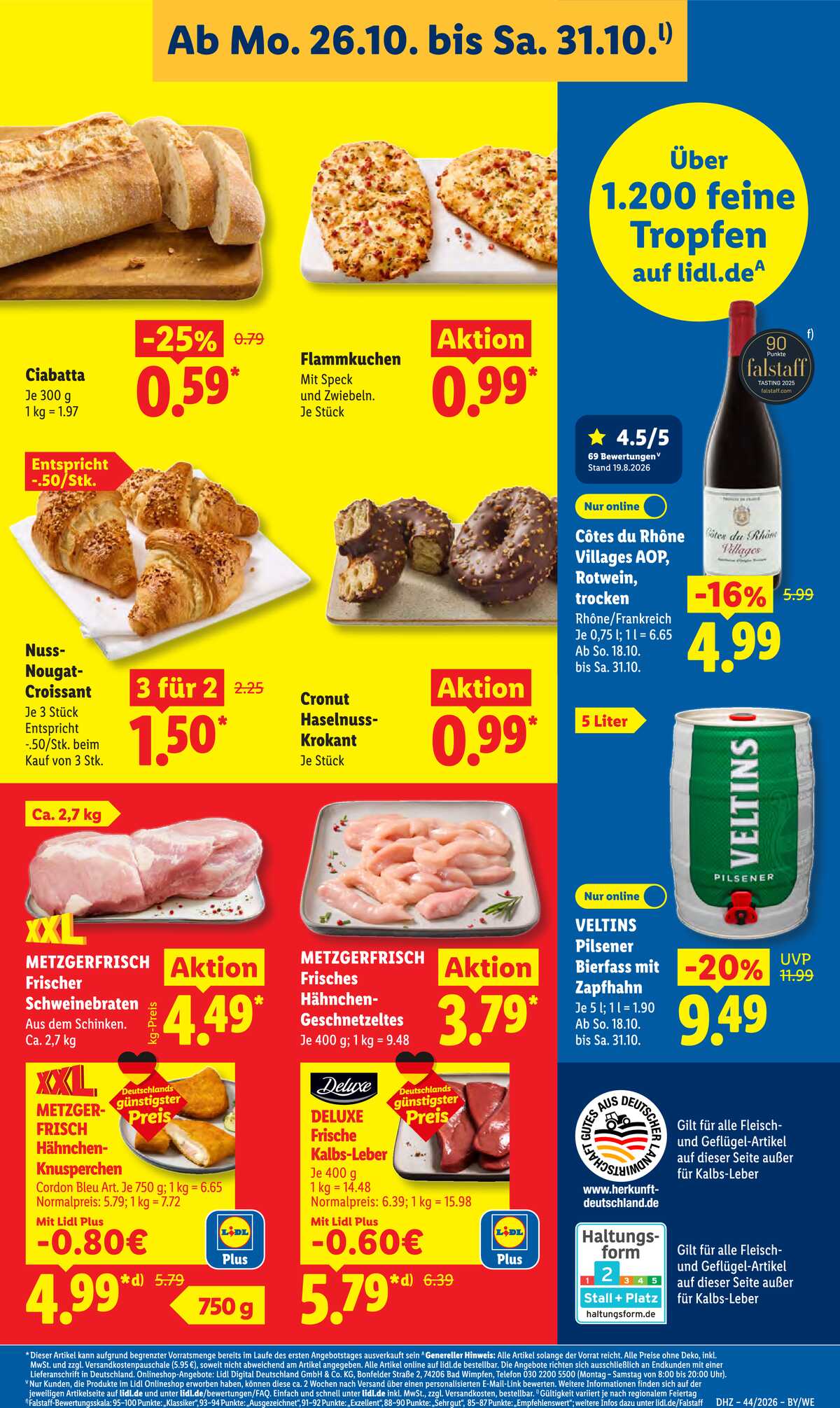 Leták Lidl Německo 26.10.-31.10.2026 strana 11