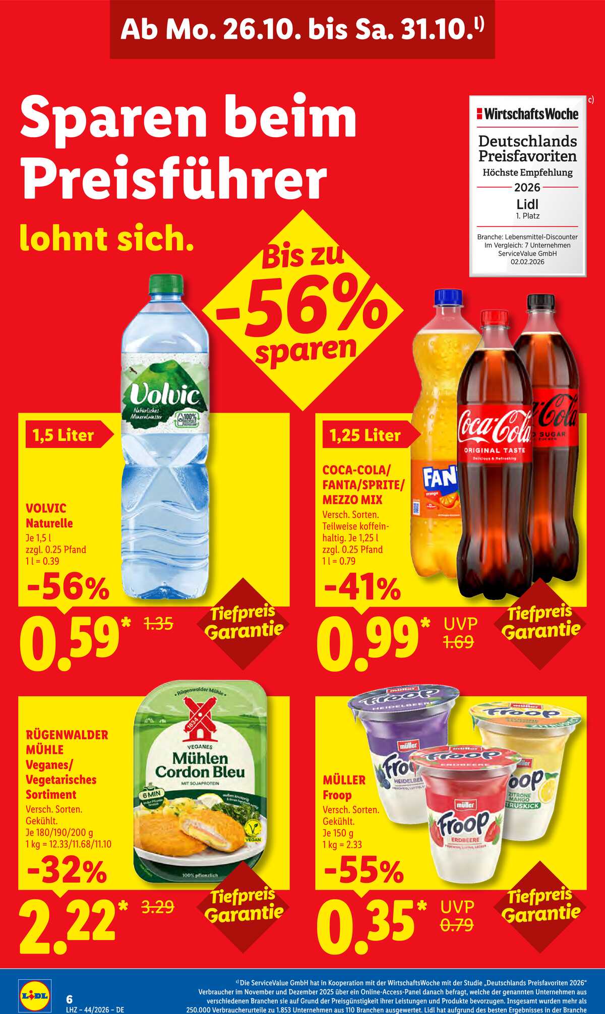 Leták Lidl Německo 26.10.-31.10.2026 strana 16