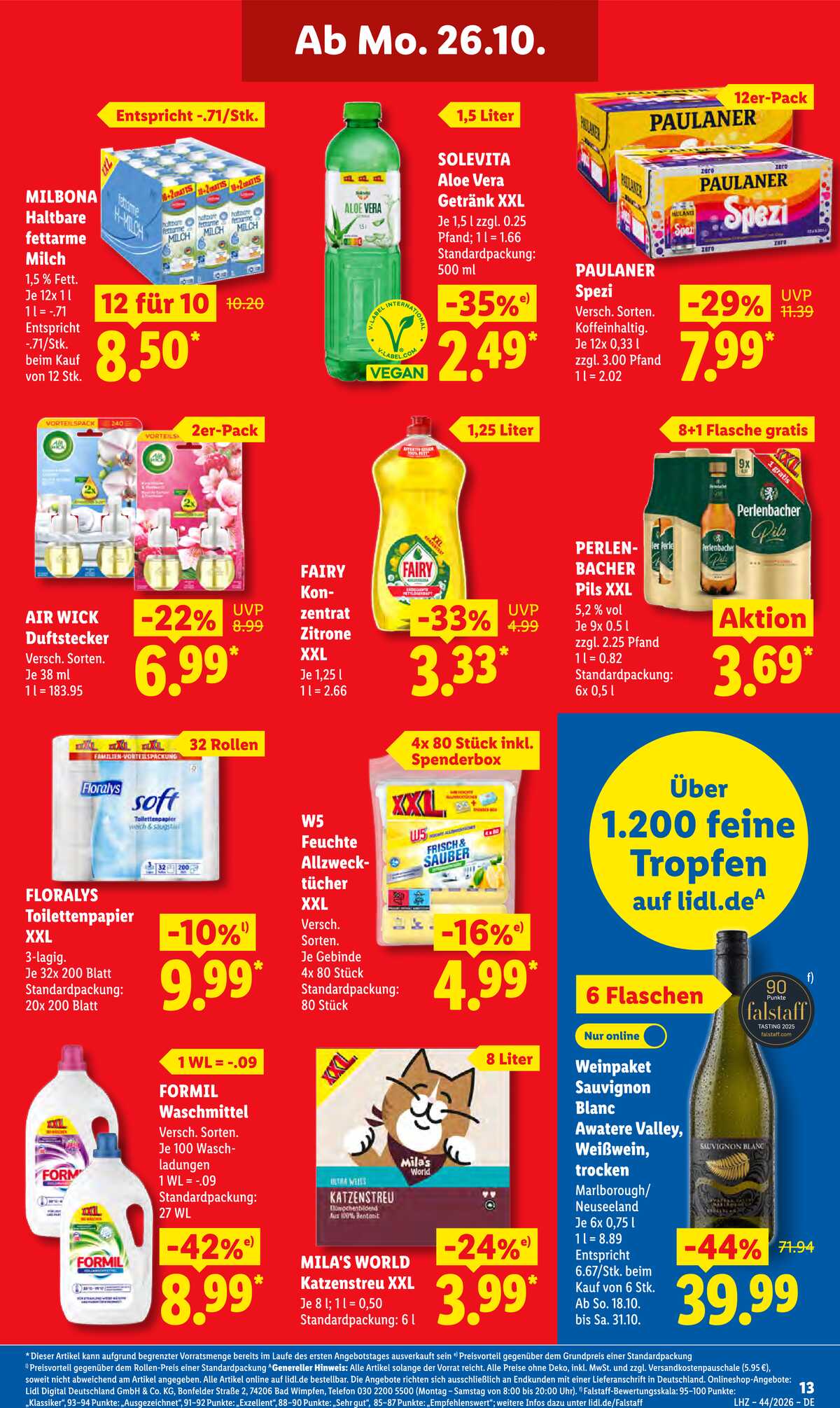 Leták Lidl Německo 26.10.-31.10.2026 strana 25