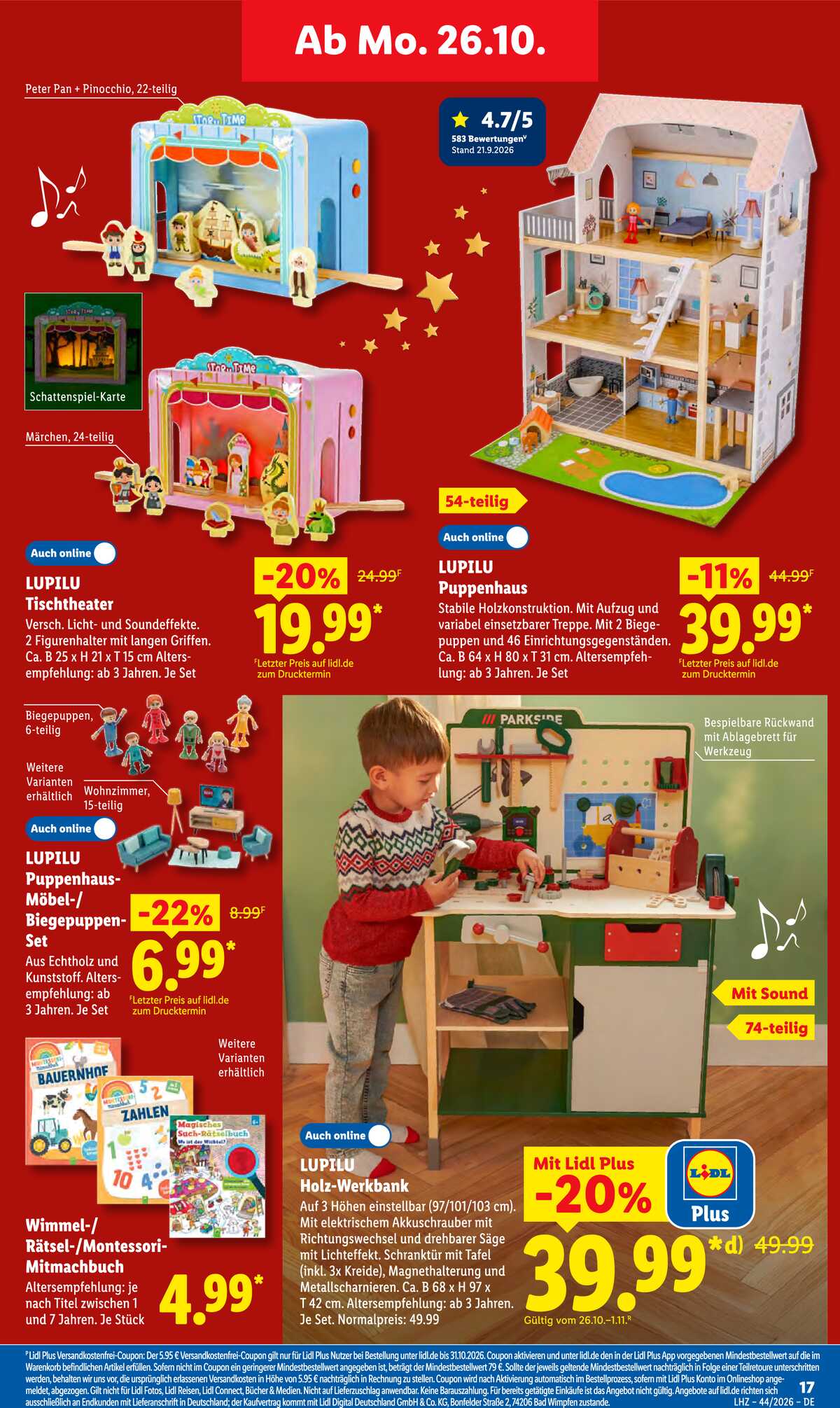 Leták Lidl Německo 26.10.-31.10.2026 strana 35