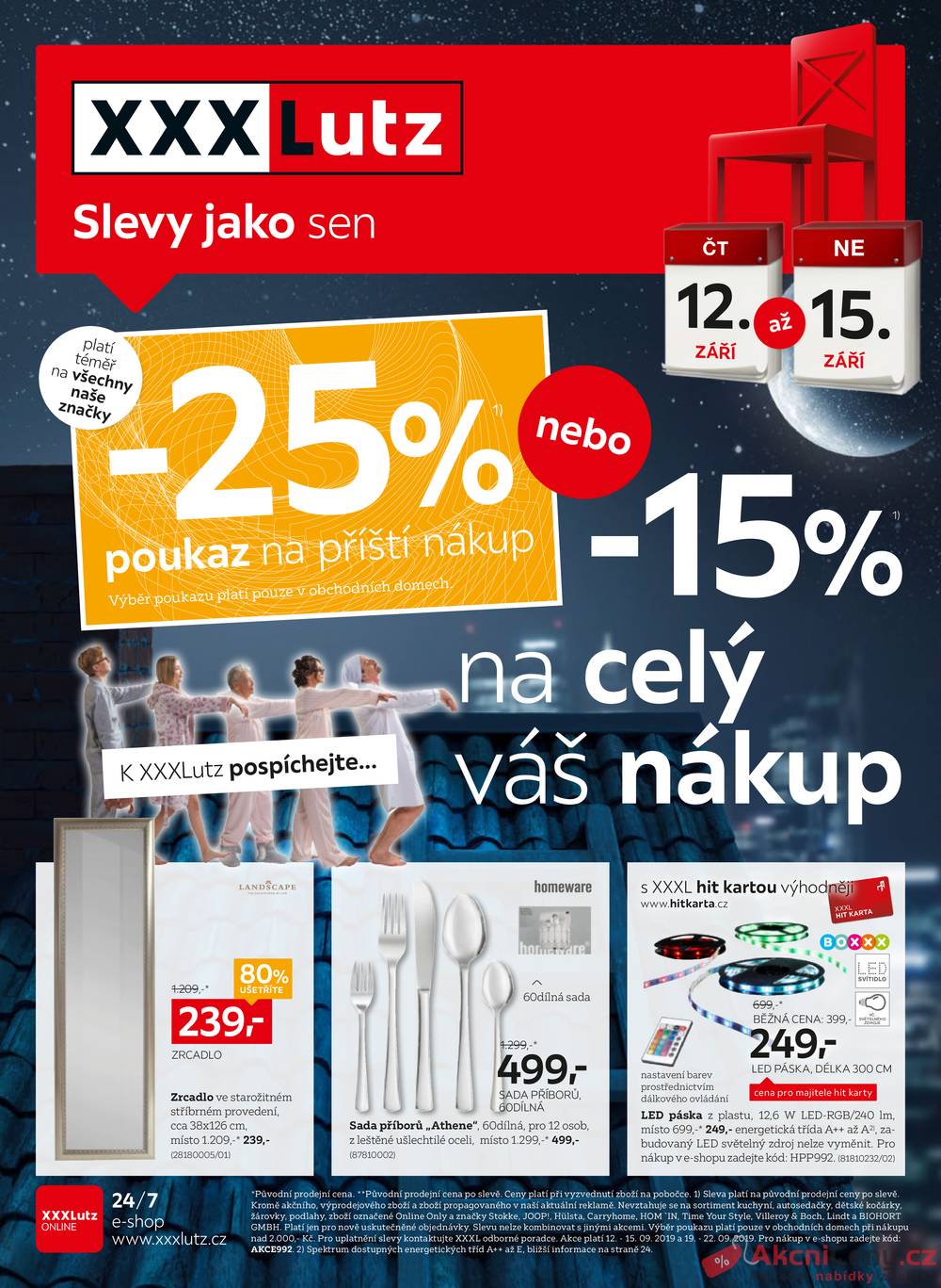 Leták XXXLutz - XXXLutz od 9.9. do 22.9.2019 - strana 1 Leták XXXLutz - XXXLutz od 9.9. do 22.9.2019 - strana 1