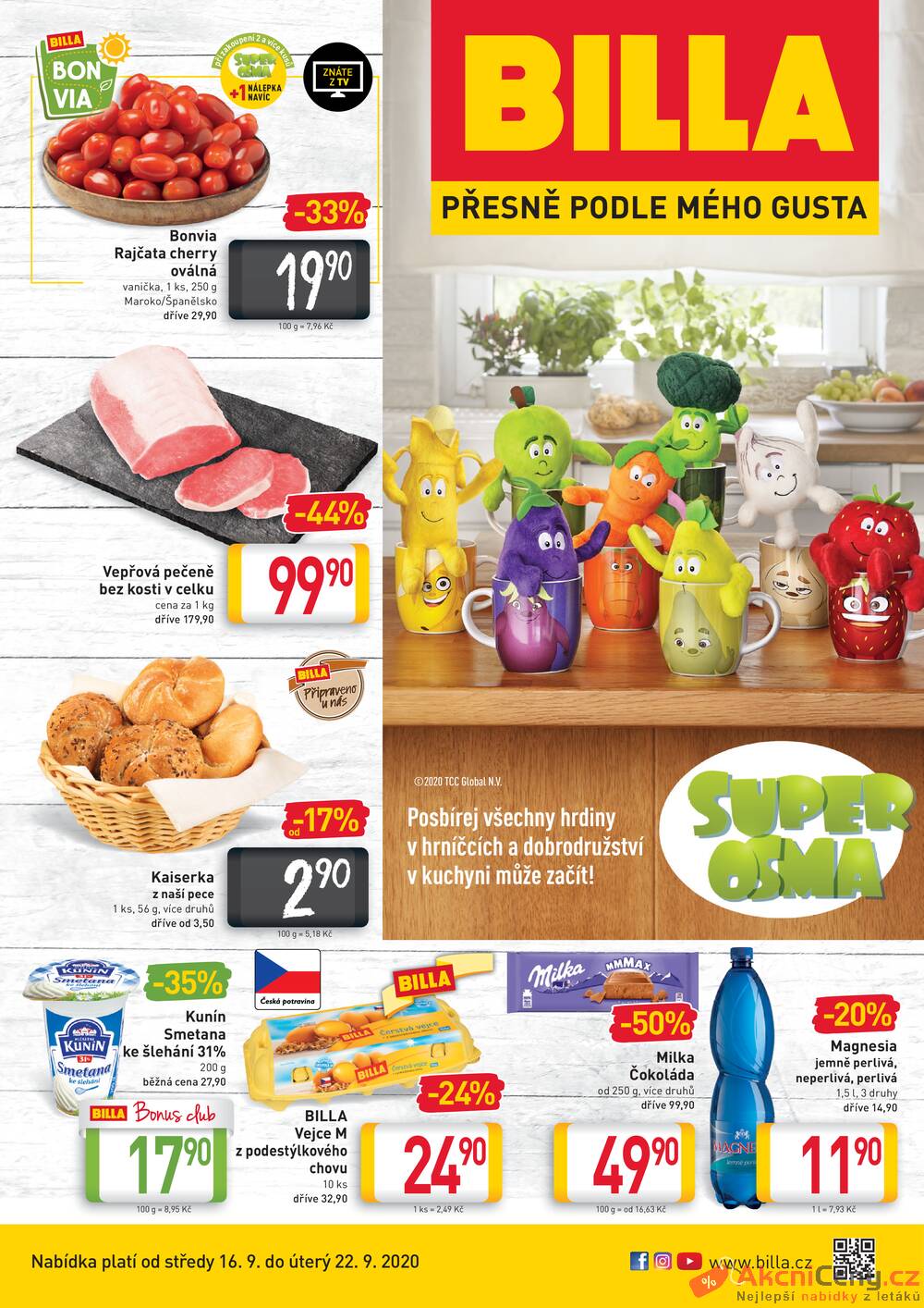 Leták Billa - Billa malý leták od 16.9. do 22.9.2020 - strana 1 Leták Billa - Billa malý leták od 16.9. do 22.9.2020 - strana 1