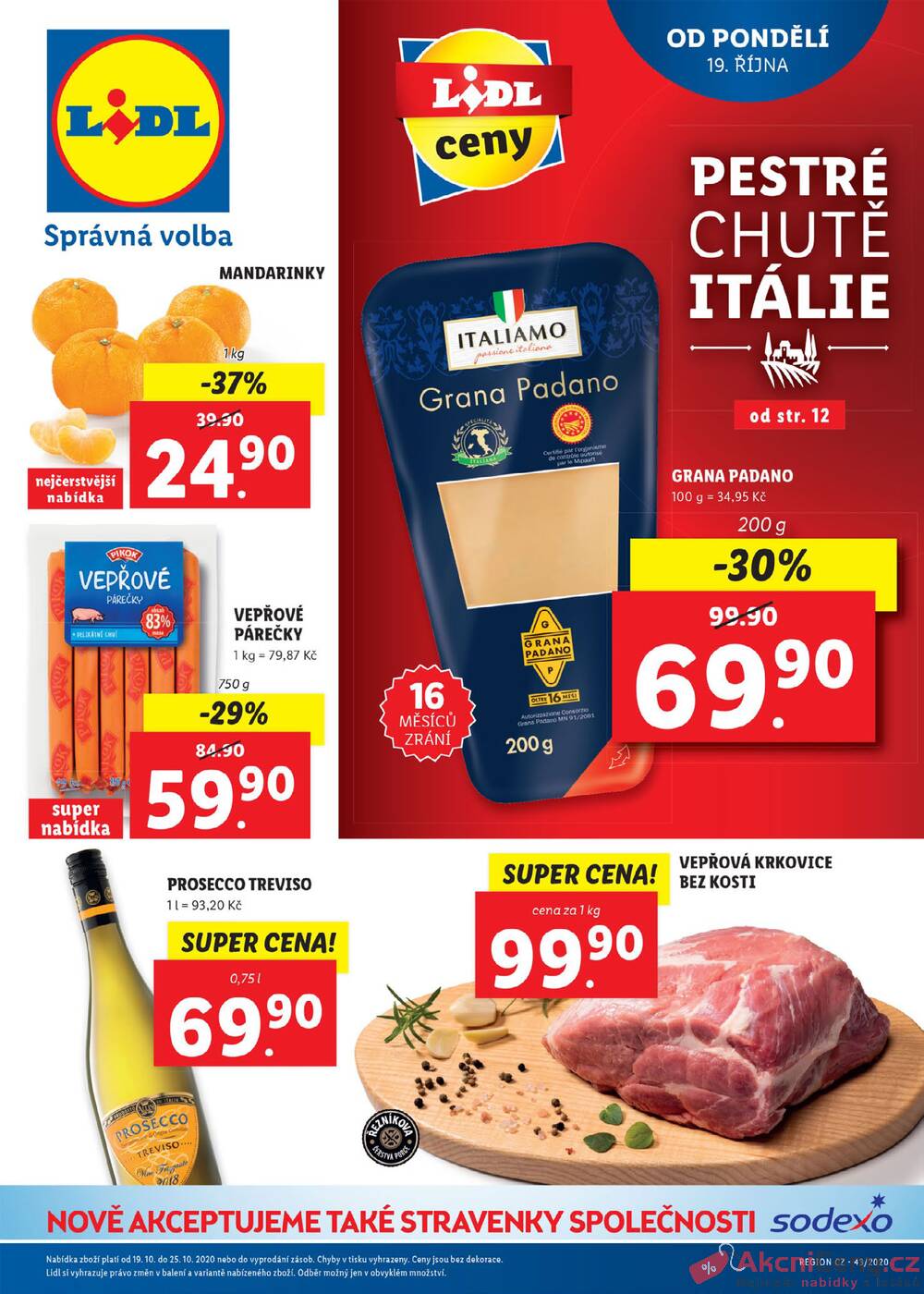 Leták Lidl - Lidl od 19.10. do 25.10.2020 - strana 1 Leták Lidl - Lidl od 19.10. do 25.10.2020 - strana 1
