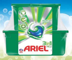 Ariel 3v1, prací kapsle