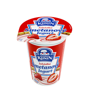 Kunín Smetanový jogurt s příchutí