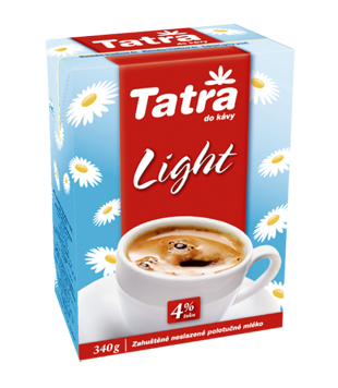 Tatra Light kondenzované neslazené mléko 4 %