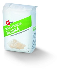 BASIC mouka, různé druhy