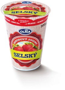 Olma Selský jogurt s příchutí