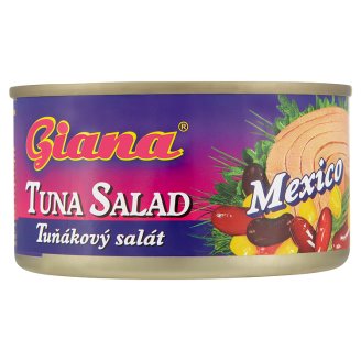 Giana Tuňákový salát 185g, vybrané druhy