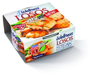 Losos ve vlastní šťávě steak Wellness