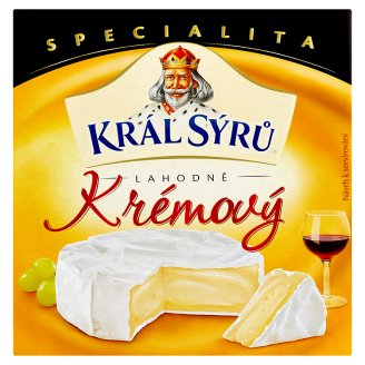 Král Sýrů 125g, vybrané druhy