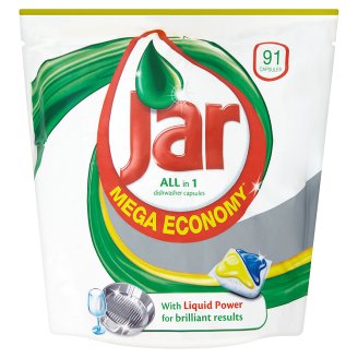 Jar kapsle do myčky 91ks, vybrané druhy