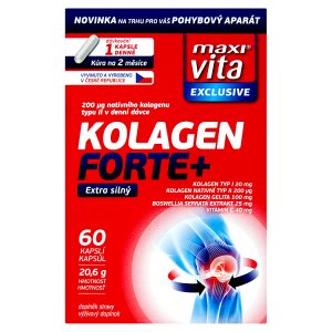 MaxiVita Kolagen Forte+ 60 kapslí 20,6g