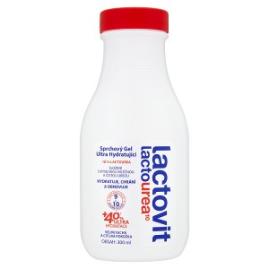 Lactovit Lactourea10 sprchový gel ultra hydratující pro suchou a citlivou pokožku 300ml