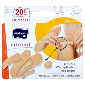 Matopat Univerzální náplasti s polštářkem 20 ks