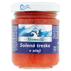 Varmuža Solená treska v oleji 125g