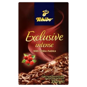 Tchibo Exclusive Intense pražená mletá káva 250g v akci